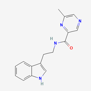 N-[2-(1H-Indol-3-yl)ethyl]-6-methylpyrazine-2-carboxamide