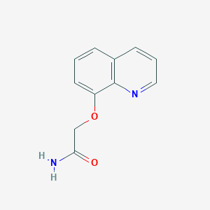 2-(Quinolin-8-yloxy)acetamide