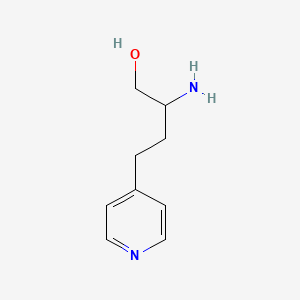 2-Amino-4-(pyridin-4-YL)butan-1-OL