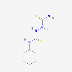 N~1~-cyclohexyl-N~2~-methyl-1,2-hydrazinedicarbothioamide