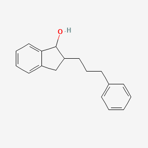 2-(3-phenylpropyl)-2,3-dihydro-1H-inden-1-ol
