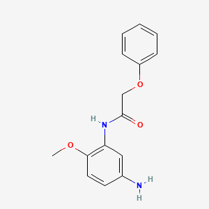 N-(5-amino-2-methoxyphenyl)-2-phenoxyacetamide