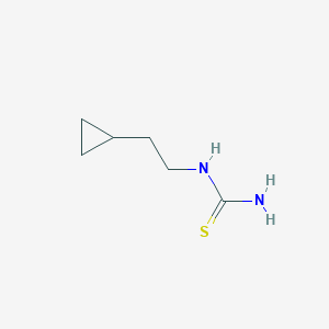 molecular formula C6H12N2S B2524507 (2-Cyclopropylethyl)thiourea CAS No. 1467394-84-8
