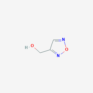 molecular formula C3H4N2O2 B2524584 (1,2,5-噁二唑-3-基)甲醇 CAS No. 79552-35-5