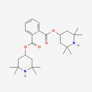 molecular formula C26H40N2O4 B2524637 Bis(2,2,6,6-tetramethylpiperidin-4-yl) benzene-1,2-dicarboxylate CAS No. 30538-88-6