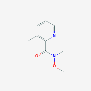 N,3-Dimethyl-N-methoxypyridine-2-carboxamide