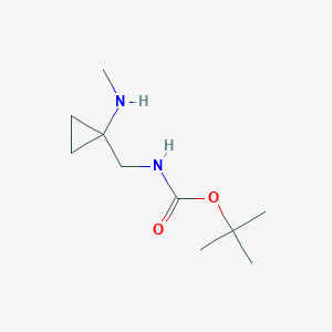 Tert-butyl N-[[1-(methylamino)cyclopropyl]methyl]carbamate