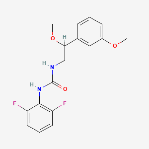 1-(2,6-Difluorophenyl)-3-(2-methoxy-2-(3-methoxyphenyl)ethyl)urea