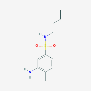3-amino-N-butyl-4-methylbenzenesulfonamide