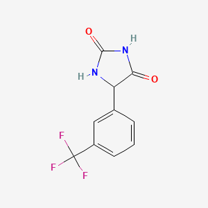 5-[3-(Trifluoromethyl)phenyl]imidazolidine-2,4-dione