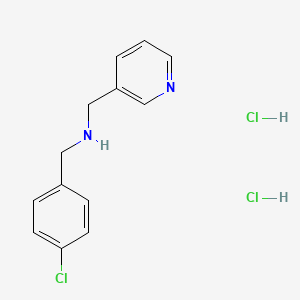 N-(4-chlorobenzyl)-N-(pyridin-3-ylmethyl)amine dihydrochloride