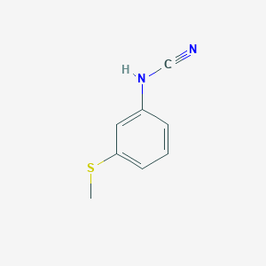 B2524877 3-(Methylthio)phenylcyanamide CAS No. 458567-42-5