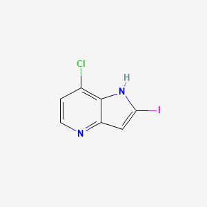 7-Chloro-2-iodo-1H-pyrrolo[3,2-b]pyridine