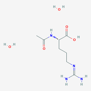 molecular formula C8H20N4O5 B2524949 N-Acetyl-L-arginine dihydrate CAS No. 210545-23-6