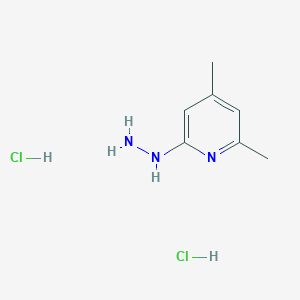 2-Hydrazinyl-4,6-dimethylpyridine dihydrochloride