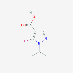 5-fluoro-1-(propan-2-yl)-1H-pyrazole-4-carboxylic acid
