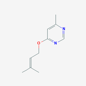 4-Methyl-6-(3-methylbut-2-enoxy)pyrimidine