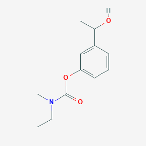 3-(1-Hydroxyethyl)phenyl ethyl(methyl)carbamate