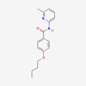 4-butoxy-N-(6-methylpyridin-2-yl)benzamide