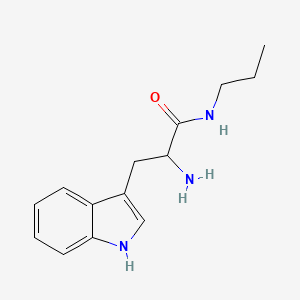 2-amino-3-(1H-indol-3-yl)-N-propylpropanamide