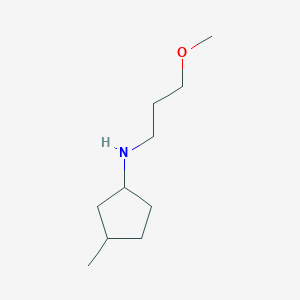 molecular formula C10H21NO B2525262 N-(3-methoxypropyl)-3-methylcyclopentan-1-amine CAS No. 416887-04-2