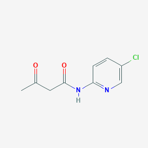 molecular formula C9H9ClN2O2 B2525395 N-(5-Chloro-2-pyridinyl)-3-oxobutanamide CAS No. 64500-19-2
