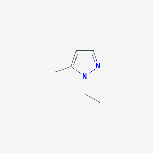 molecular formula C6H10N2 B2525449 1-乙基-5-甲基-1H-吡唑 CAS No. 43155-07-3