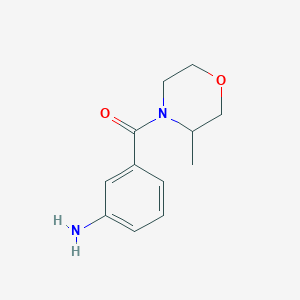 3-(3-Methylmorpholine-4-carbonyl)aniline