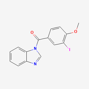 (1H-benzo[d]imidazol-1-yl)(3-iodo-4-methoxyphenyl)methanone