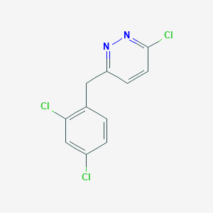 3-Chloro-6-(2,4-dichlorobenzyl)pyridazine