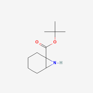 molecular formula C11H19NO2 B2525518 Tert-butyl 7-azabicyclo[4.1.0]heptane-1-carboxylate CAS No. 2248367-06-6