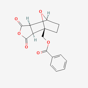 [(1R,2S,6R,7S)-3,5-dioxo-4,10-dioxatricyclo[5.2.1.0^{2,6}]decan-1-yl]methyl benzoate