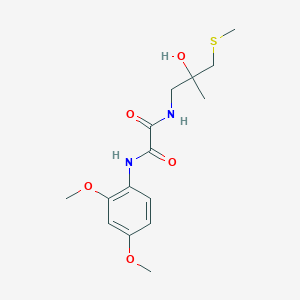 N1-(2,4-dimethoxyphenyl)-N2-(2-hydroxy-2-methyl-3-(methylthio)propyl)oxalamide