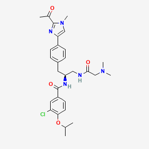 molecular formula C29H36ClN5O4 B2525819 PF-2771 CAS No. 2070009-55-9