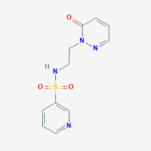 N-(2-(6-oxopyridazin-1(6H)-yl)ethyl)pyridine-3-sulfonamide