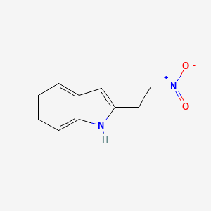 molecular formula C10H10N2O2 B2525878 2-(2-nitroethyl)-1H-indole CAS No. 14255-50-6