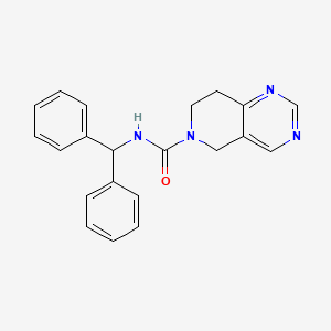 N-benzhydryl-7,8-dihydropyrido[4,3-d]pyrimidine-6(5H)-carboxamide