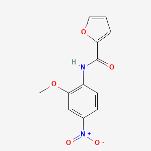 N-(2-methoxy-4-nitrophenyl)-2-furamide