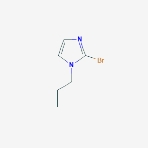 molecular formula C6H9BrN2 B2525896 2-BROMO-1-PROPYL-1H-IMIDAZOLE CAS No. 1267265-53-1