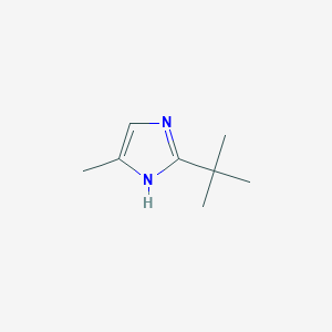 molecular formula C8H14N2 B2525978 2-tert-butyl-4-methyl-1H-imidazole CAS No. 876310-50-8