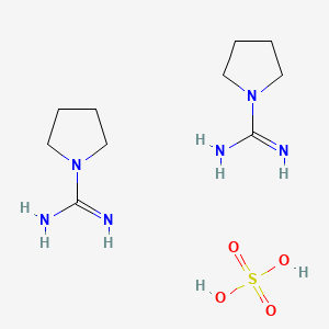 B2526355 Bis(pyrrolidine-1-carboxamidine) sulphate CAS No. 13932-58-6; 17238-56-1