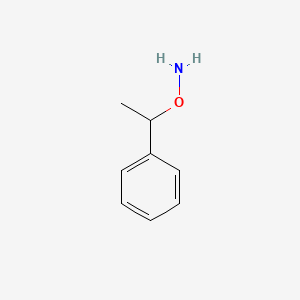 molecular formula C8H11NO B2526456 O-(1-phenylethyl)hydroxylamine CAS No. 58634-67-6