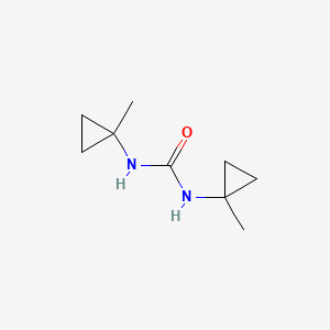 molecular formula C9H16N2O B2526590 1,3-Bis(1-methylcyclopropyl)urea CAS No. 2044706-57-0