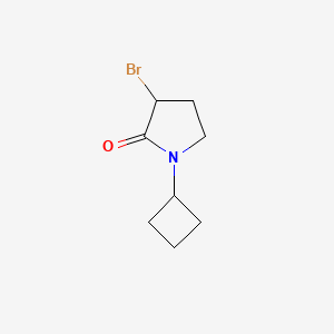 3-Bromo-1-cyclobutylpyrrolidin-2-one
