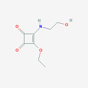 3-Ethoxy-4-[(2-hydroxyethyl)amino]-3-cyclobuten-1,2-dione
