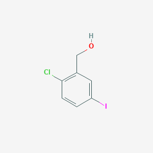 molecular formula C7H6ClIO B2526780 2-Chloro-5-iodobenzyl alcohol CAS No. 1035155-69-1