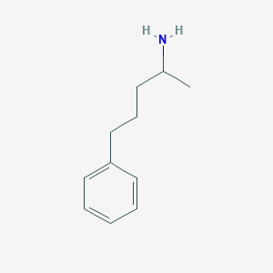 molecular formula C11H17N B2526800 1-Methyl-4-phenyl-butylamine CAS No. 22148-82-9