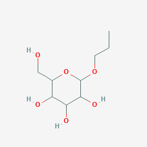 molecular formula C9H18O6 B025269 Propyl D-glucoside CAS No. 100231-62-7