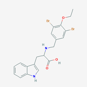 molecular formula C20H20Br2N2O3 B252691 N-(3,5-dibromo-4-ethoxybenzyl)tryptophan 