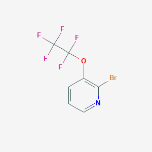 2-Bromo-3-(1,1,2,2,2-pentafluoroethoxy)pyridine